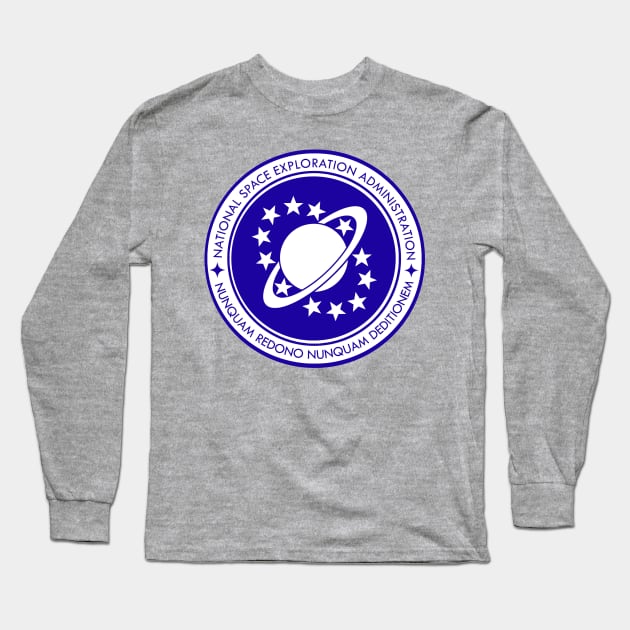 Galaxy Quest NSEA Seal Long Sleeve T-Shirt by PopCultureShirts